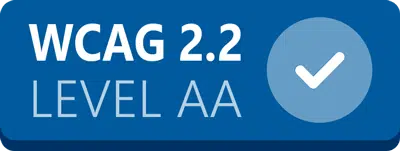 WCAG 2.2 Level AA Conformance Badge
